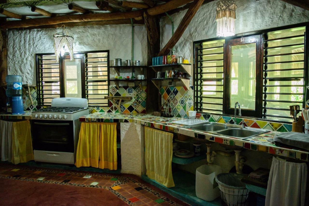 Cabañas Ida Y Vuelta Isla Holbox Exterior foto